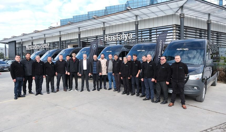 150 Adet Mercedes-Benz Sprinter Minibüs Teslimatı