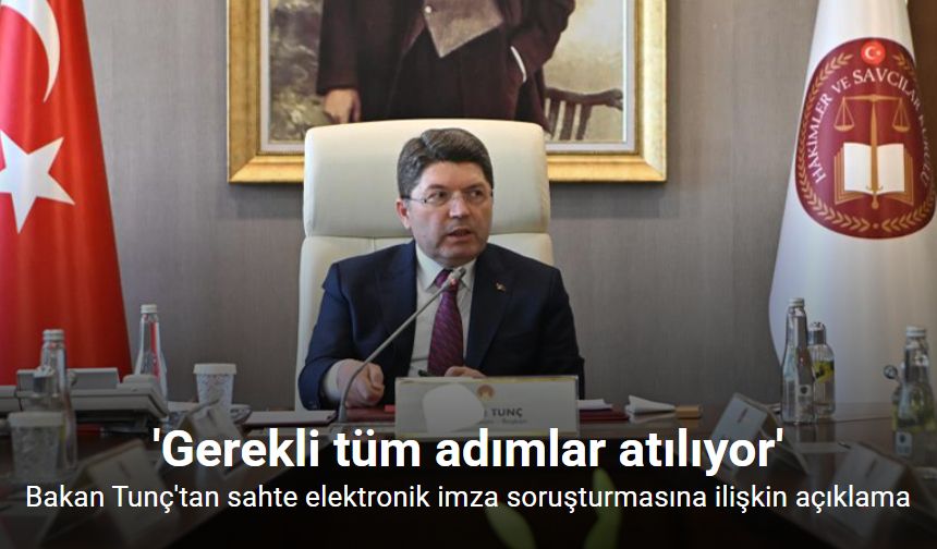 Sahte elektronik imza soruşturmasında 199 şüpheli hakkında dava açıldı, 37’si hakkında tutuklama kararı!