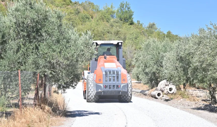 Manisa’da hasat öncesi yol seferberliği
