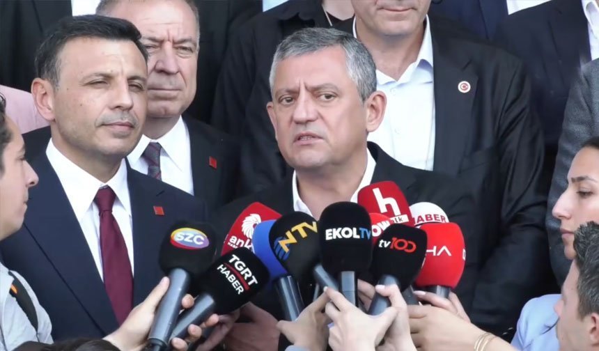 Özgür Özel: “Yüzde 60’ın altı başarı sayılmaz”