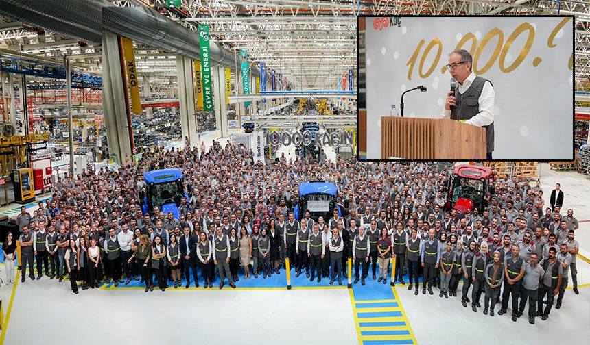 TürkTraktör’den 10.000’inci Kabin Üretimi