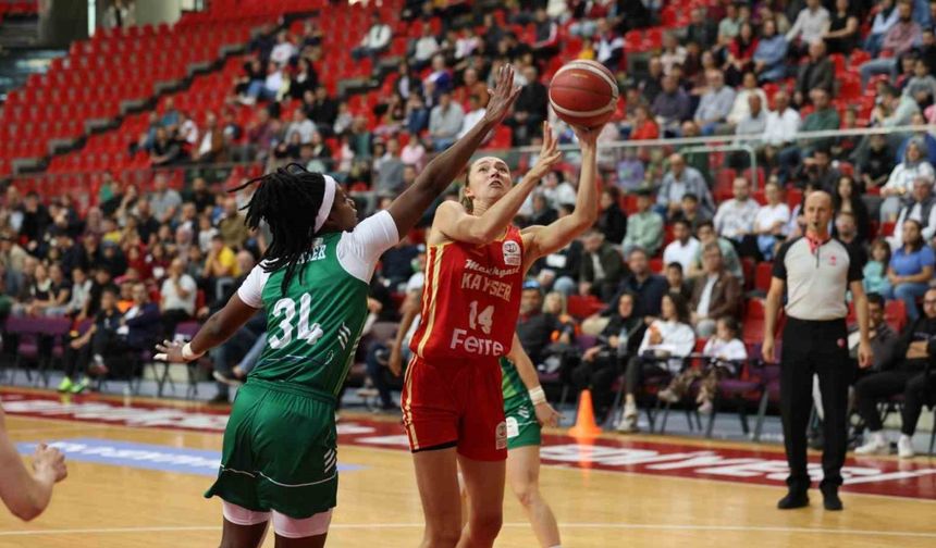 Melikgazi Kayseri Basketbol bu kez kazandı