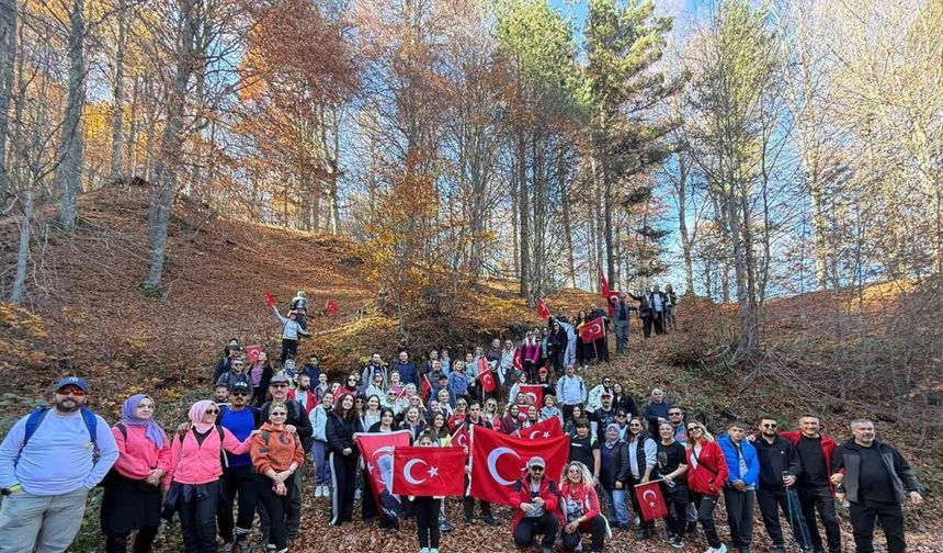 Samsun’da doğa yürüyüşü