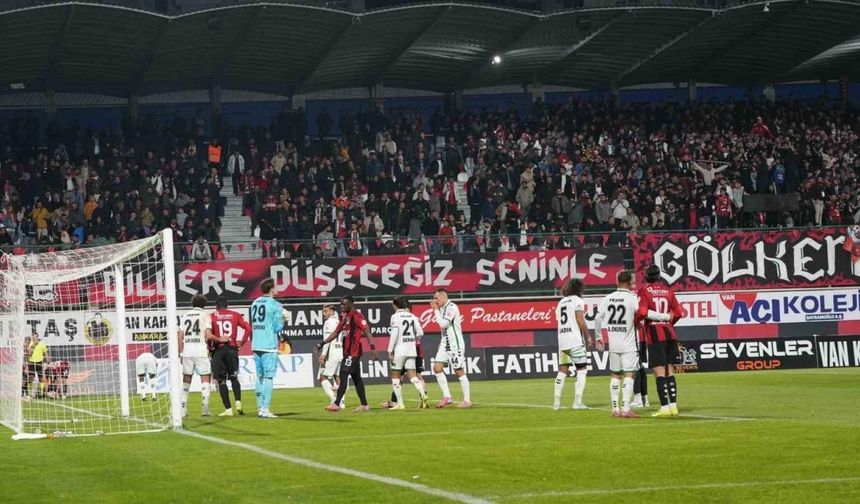 Trendyol 1. Lig: Vanspor FK: 3 - Sakaryaspor: 2