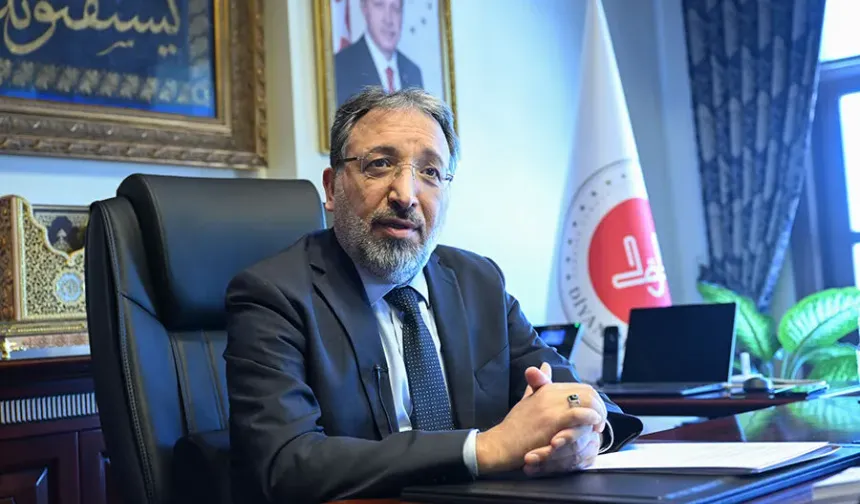 Diyanet İşleri Başkanı Arpaguş’tan Regaib Gecesi Mesajı