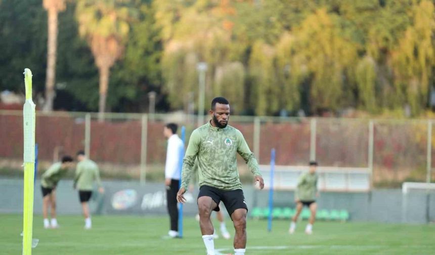 Alanyaspor, Kayserispor maçının hazırlıklarına başladı