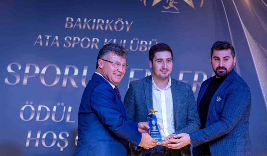 Bakırköy Ata Spor Kulübü’nden İhlas Medya’ya 2 ödül