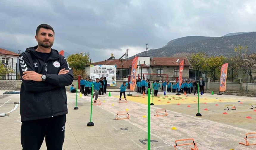 Karaman’da bu proje sayesinde 57 bin öğrenci atletizmle tanıştı