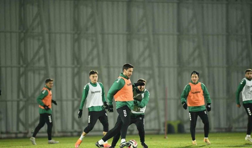 Konyaspor, Fenerbahçe maçının hazırlıklarını sürdürdü