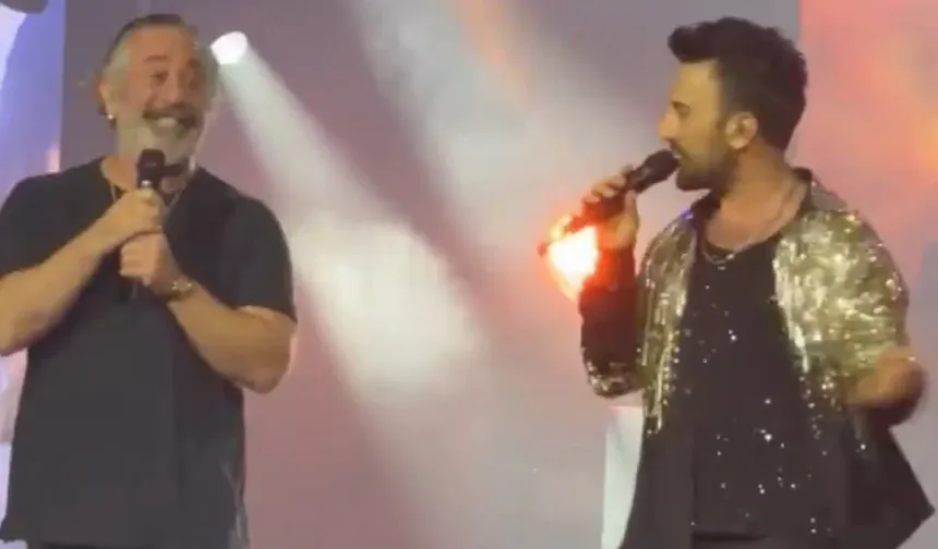 Tarkan’ın Konserinde Sürpriz Konuk: Cem Yılmaz’la “Kuzu Kuzu” Coşkusu
