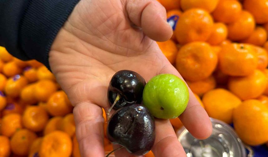 Aşerenlere Singapur’dan Meyve: Erik 250, Kiraz 5’i Bin Lira