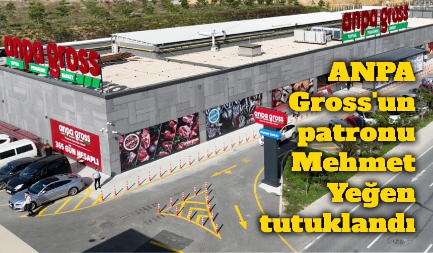 ANPA Gross Yönetim Kurulu Başkanı Mehmet Yeğen Yolsuzluk Suçlamasıyla Tutuklandı