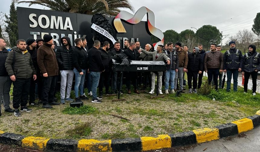 TORKU'ya siyah tabutlu eylem!