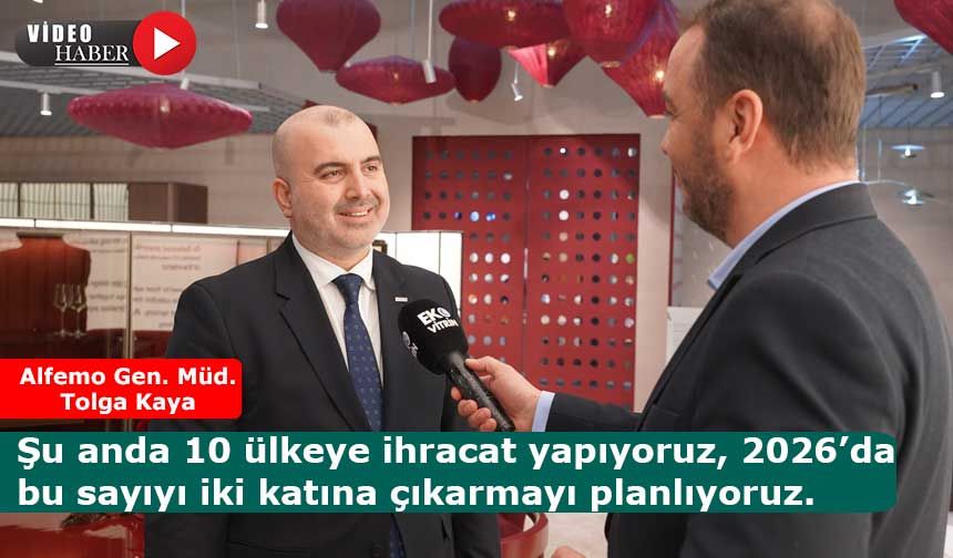 Alfemo, Uluslararası İstanbul Mobilya Fuarı’nda yenilenen koleksiyonlarını tanıttı