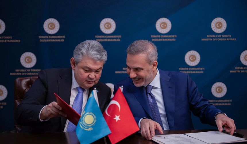 Türkiye ile Kazakistan arasında 2026-2027 İşbirliği Planı imzalandı
