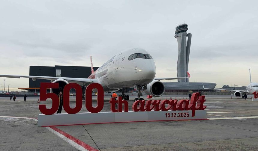 Türk Hava Yolları 500. Uçağını Tanıttı!