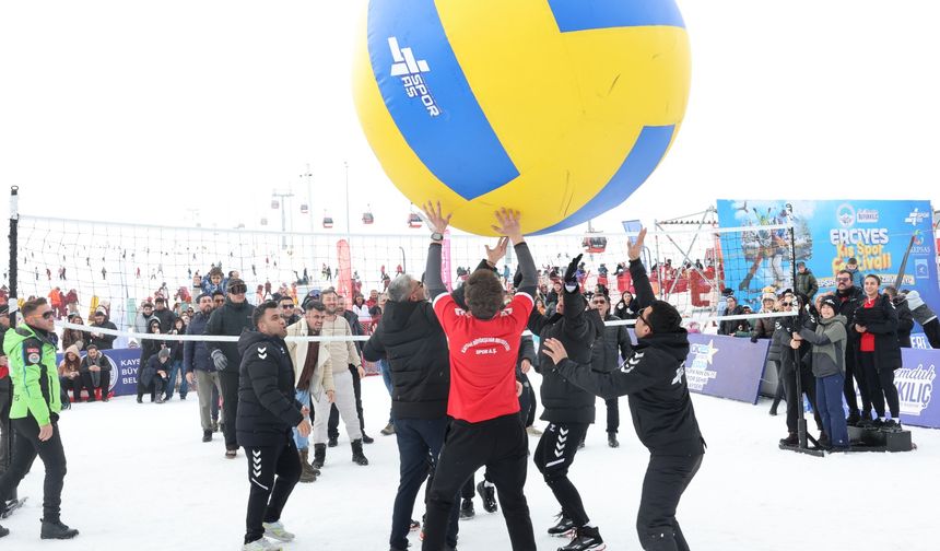 Erciyes’te Kış Sezonu Hareketli Geçiyor: 3 Milyonu Ziyaretçiyi Geçti