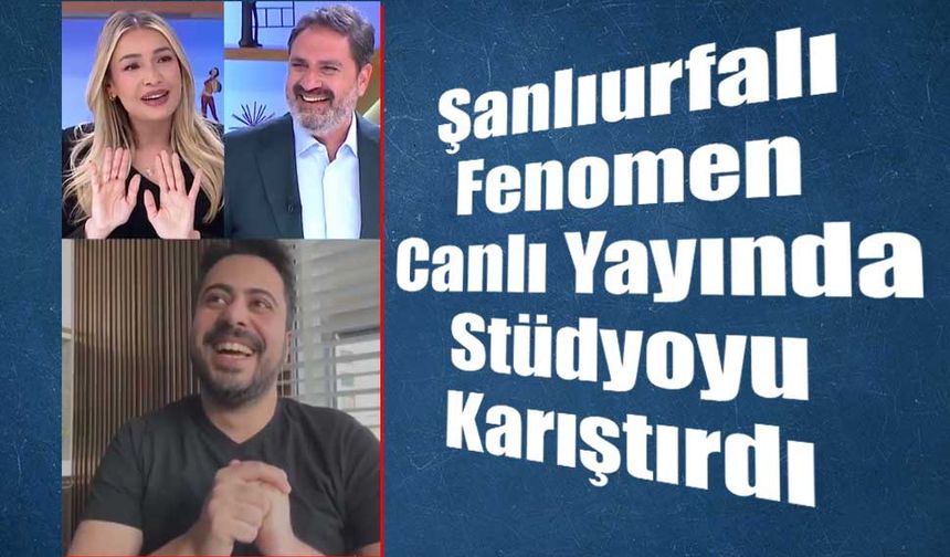 Muhammed Nur Nahya, Erdoğan Taklidiyle Canlı Yayınında Stüdyoyu Karıştırdı!