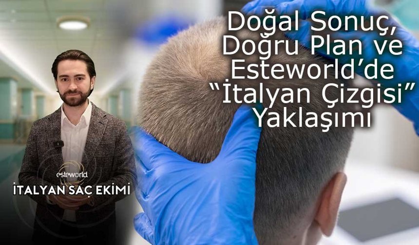 Saç Ekimi Rehberi: Doğal Sonuç, Doğru Plan ve Esteworld’de “İtalyan Çizgisi” Yaklaşımı