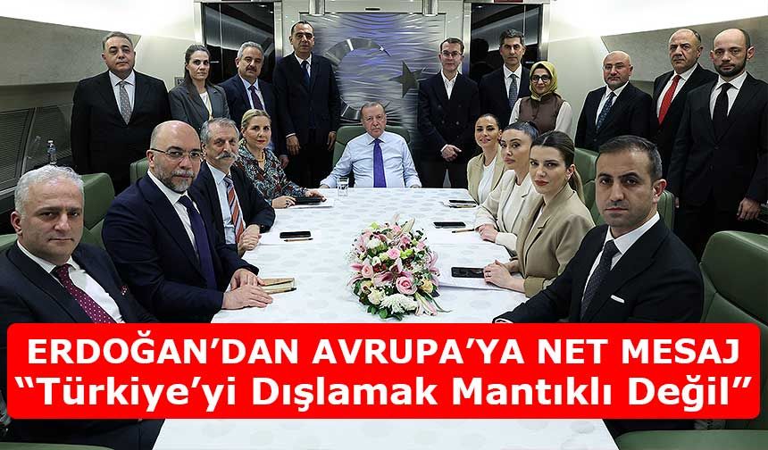 Erdoğan: “Avrupa'nın mevcut savunma ve güvenlik mekanizmalarına Türkiye'yi dahil etmesinin vakti çoktan gelmiştir”