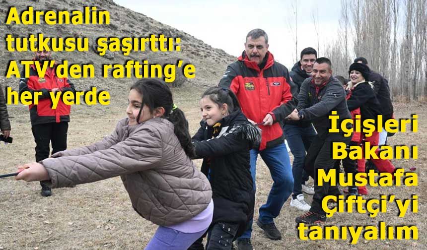 İçişleri Bakanı Mustafa Çiftçi'yi hiç böyle görmediniz!