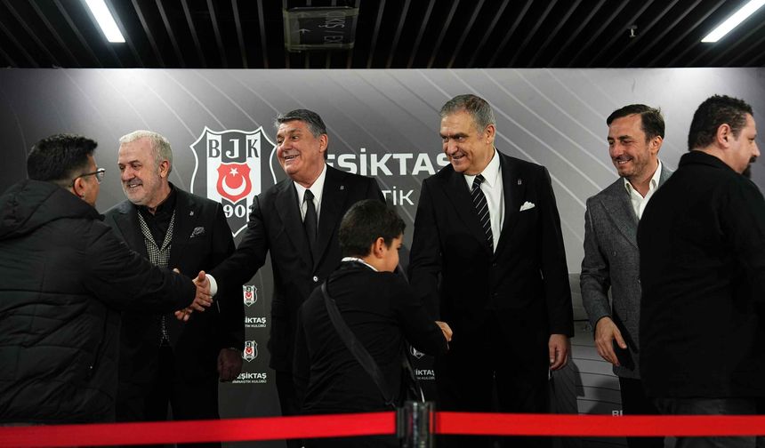 Beşiktaş’ta bayramlaşma geleneği sürdü