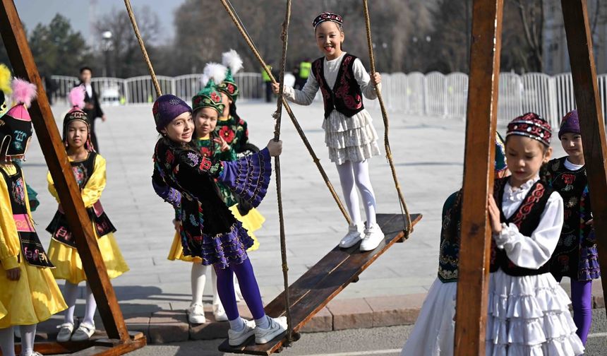 Kırgızistan'da Nevruz Coşkusu