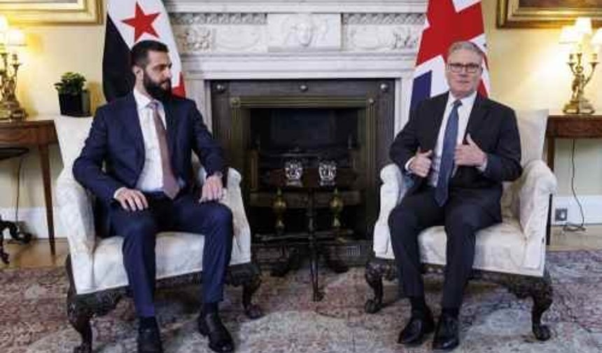 Suriye Devlet Başkanı eş-Şara'dan İngiltere'ye ilk resmi ziyaret