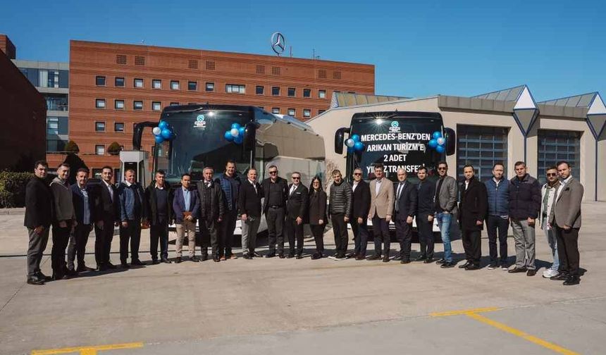 Arıkan Turizm 2 Adet Mercedes-Benz Tourismo 15 2+2 Alımı ile Filosunu Güçlendirmeye Devam Ediyor