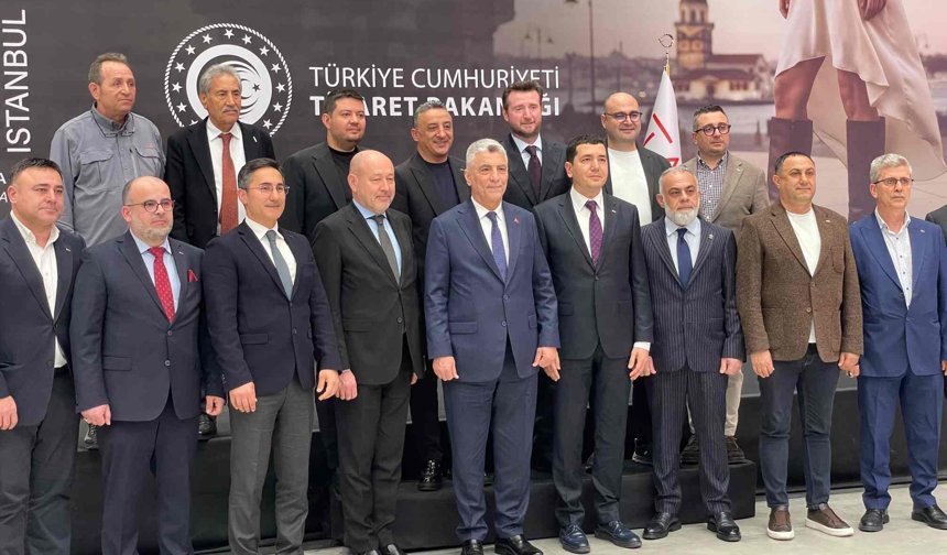 Ticaret Bakanı Bolat, Uluslararası Ayakkabı Moda Fuarı'nda konuştu