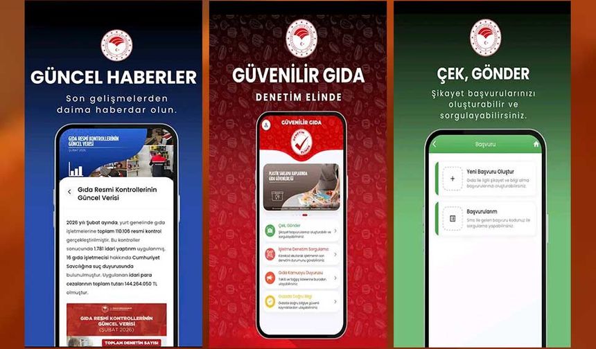 “Güvenilir Gıda” uygulaması kullanıma sunuldu