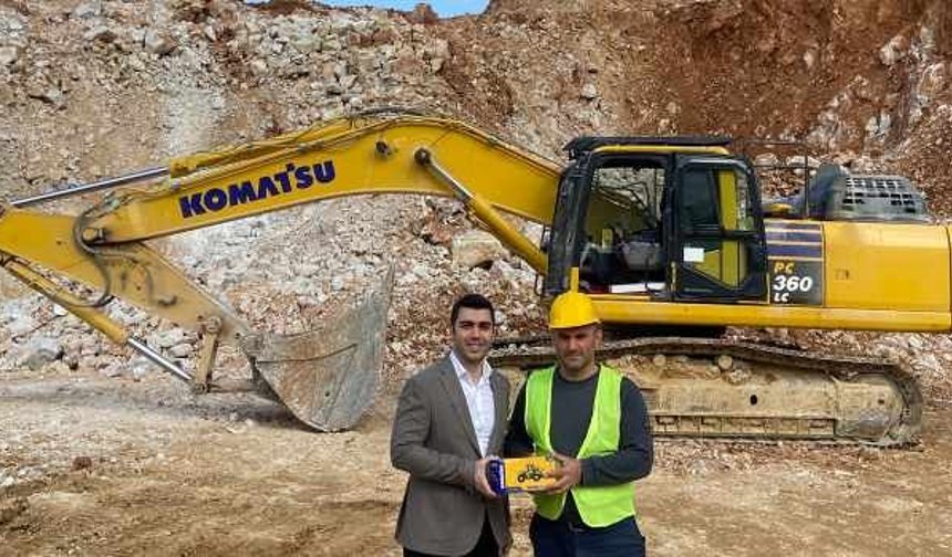 Komatsu, “Altın Baret Ödülleri”nin İkinci Ayında En Başarılı Operatör Belirlendi!