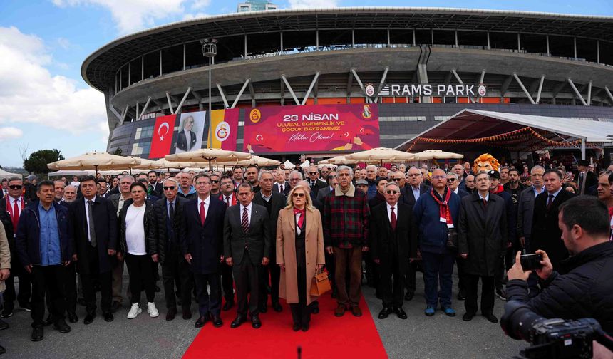Ali Sami Yen Spor Kompleksi Aslantepe Vadisi'nin temel atma töreni yapıldı