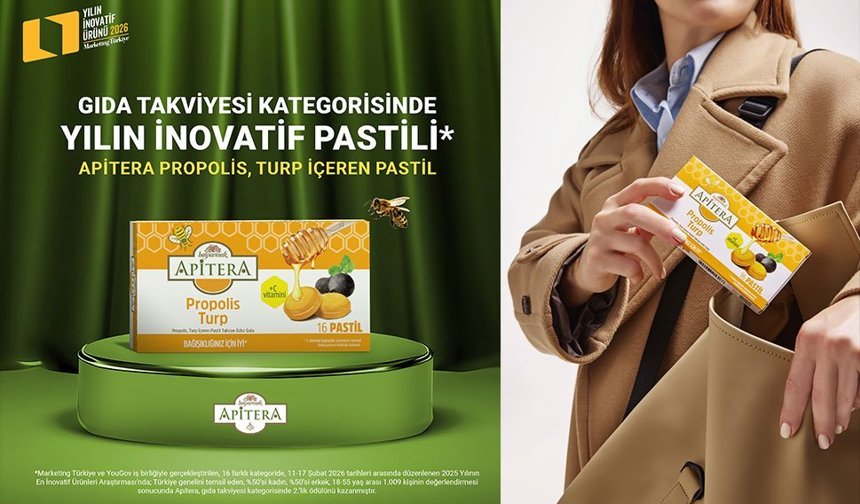 Balparmak’ın iyi yaşam markası Apitera’ya bir ödül daha!