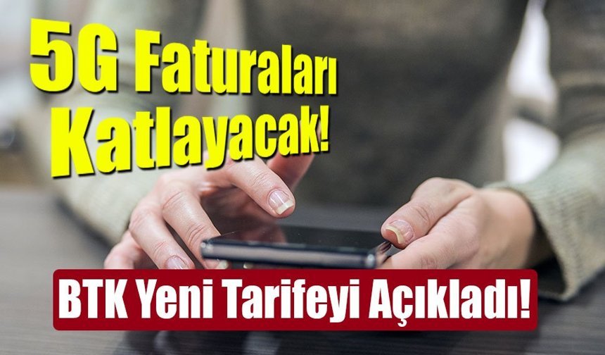 İlk Zam Geldi! 5G İle Hız Artarken Faturalar da Katlanıyor!