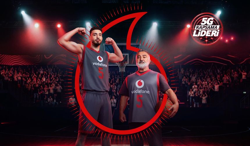 Vodafone’un 5G kapsama reklamında milli basketbolcu Alperen Şengün oynadı