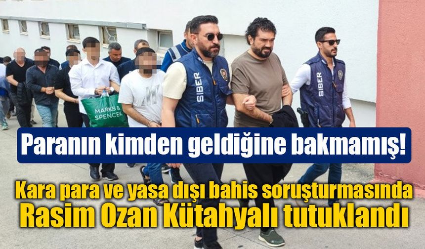 Kredi kartı borcu savunması yetmedi: Rasim Ozan Kütahyalı tutuklandı