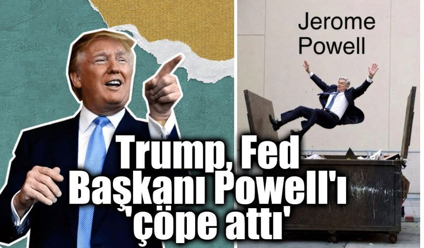 Trump’tan Powell’a sert mesaj: Yapay zekâlı paylaşım gündem oldu