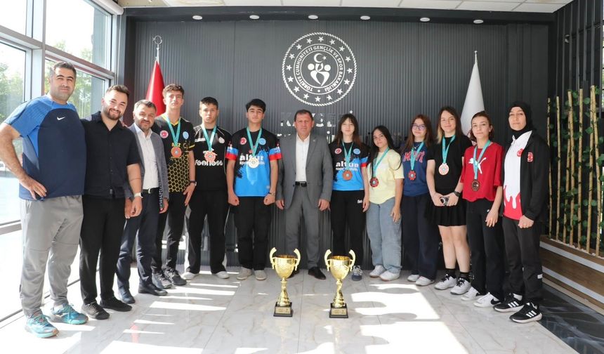 Dünya Kupası’ndan Kayseri’ye 9 madalya