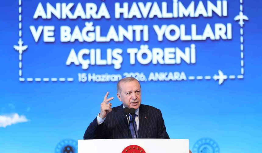 Ankara Havalimanı'nda İlk İnişi Erdoğan'ın Uçağı Yaptı