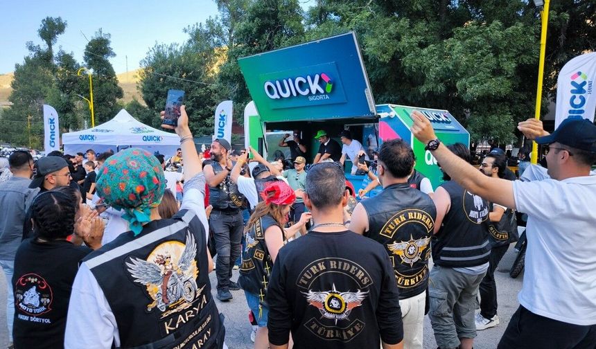 Quick Sigorta Antep ve Malatya’da motosiklet tutkusuna eşlik etti