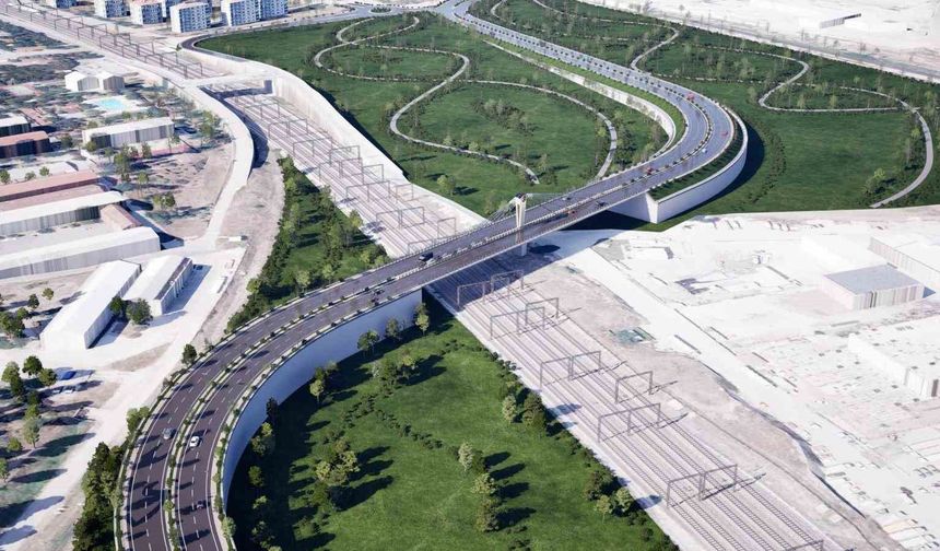 Bakan Uraloğlu: 'Başkent Havacılık Köprüsü ve Ankara Bulvarı Altgeçidi ile Kızılay merkeze sadece 17 kilometre mesafede modern bir havalimanı kazandırdık'