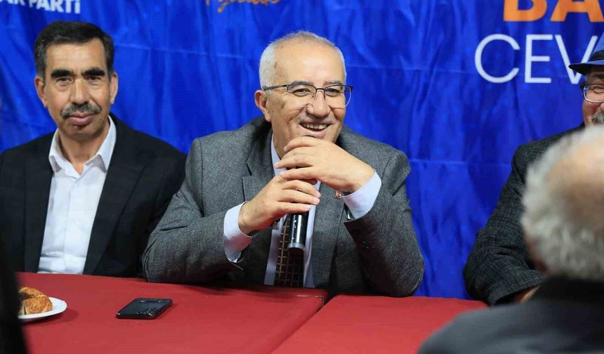 Başkan Arslan, Kızılyaka Mahallesi'nde vatandaşlarla buluştu