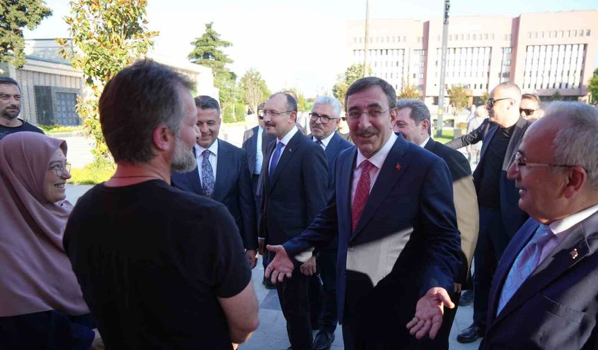 Cumhurbaşkanı Yardımcısı Cevdet Yılmaz, Samsun'da