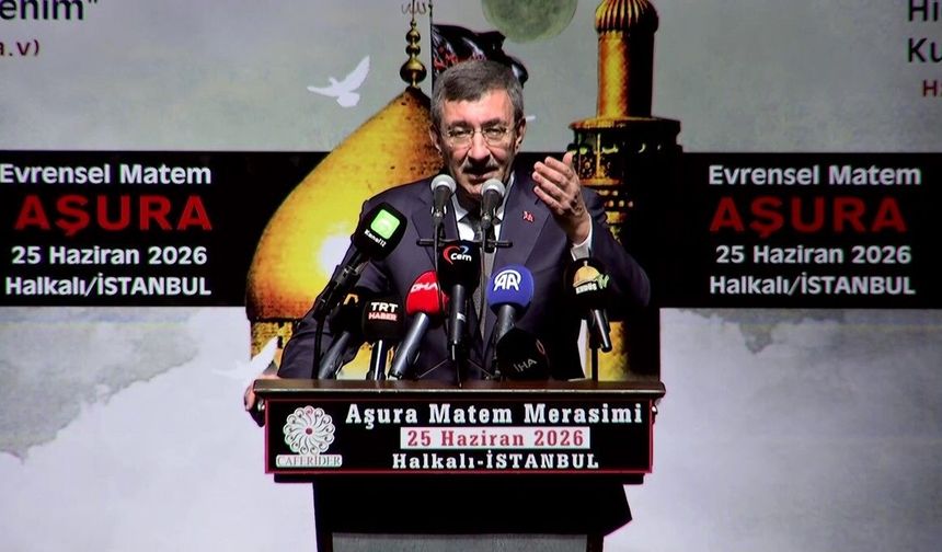 Cumhurbaşkanı Yardımcısı Yılmaz: 'Bugün Kerbela Gazze'dir'