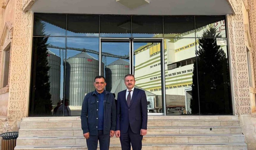 Duhok Ticaret ve Sanayi Odası Başkanı Nuri, Mardin TSO Başkan Adayı Duyan'ı ziyaret etti