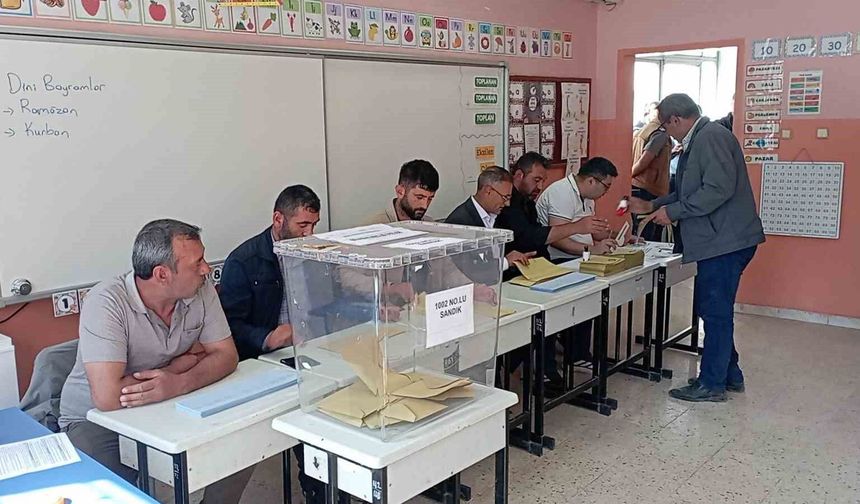 Tokat'ta 5 bin 682 seçmen sandık başına gidiyor