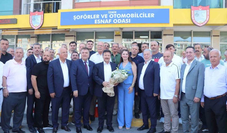 Genel Başkan Yiğiner'den seçim sonrası İzmir'e ilk ziyaret