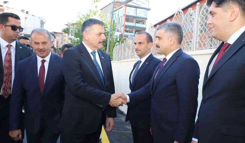 İçişleri Bakanı Çiftçi Hakkari'de