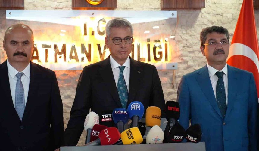 Sağlık Bakanı Memişoğlu: 'Batman sağlık yatırımlarıyla çok daha iyi bir noktaya gelecek'